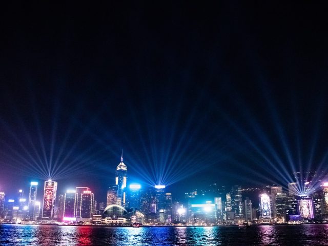 A Symphony of Lights Winter 2018 @Victoria Harbour Hong Kong